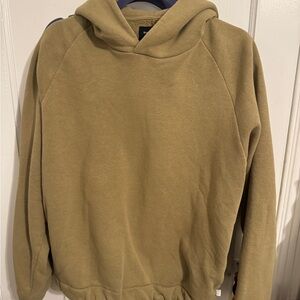 Standard Cloth Jump Shot Hoodie Sweatshirt in Olive Green